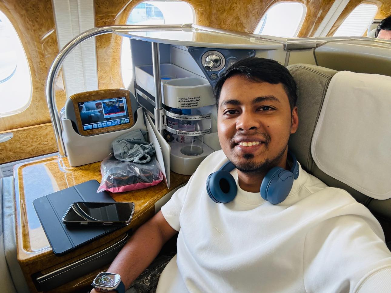 Farhadul Alam on Flight