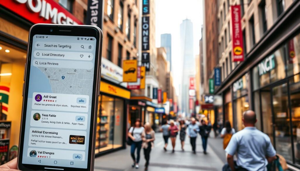 local search targeting